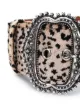 Etro leopard-print large belt