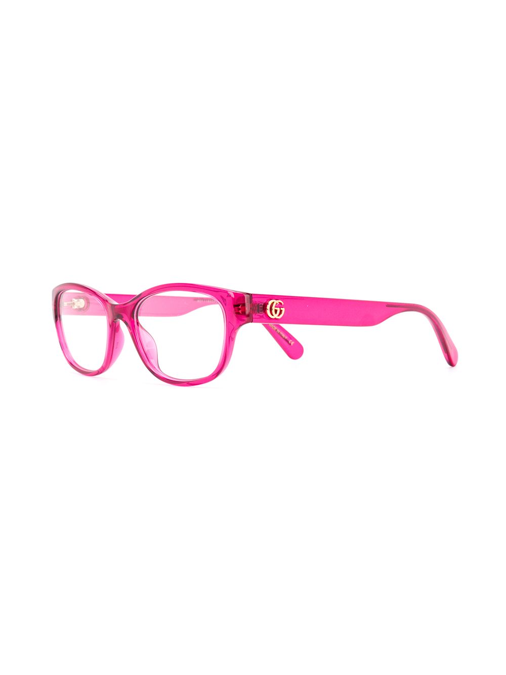 Gucci Eyewear Bril met vierkant montuur Roze