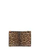 Saint Laurent leopard-print bifold wallet