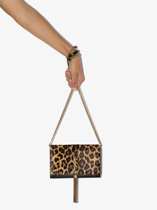 Saint laurent 2025 leopard handbags