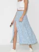 Reformation Zoe floral-print midi skirt