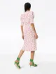 Reformation Esmerelda polka dot wrap dress