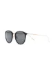 Linda Farrow Calthorpe 22kt gold-plated sunglasses