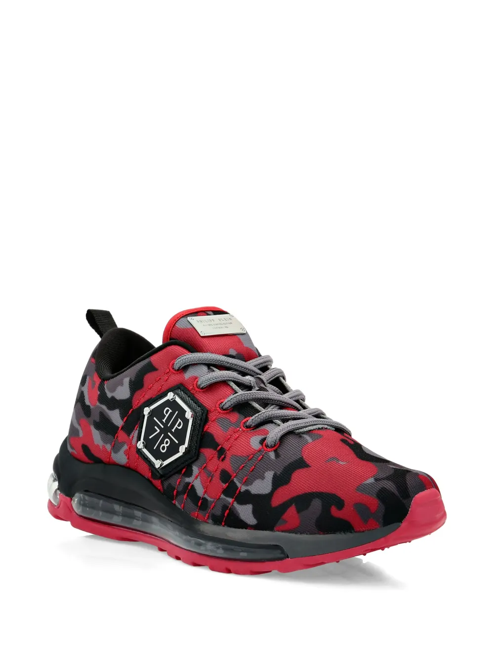 Philipp Plein Camouflage Runner sneakers Rood
