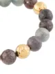 Nialaya Jewelry sculpted sapphire bead bracelet