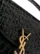 Saint Laurent Kaia crocodile-effect crossbody bag