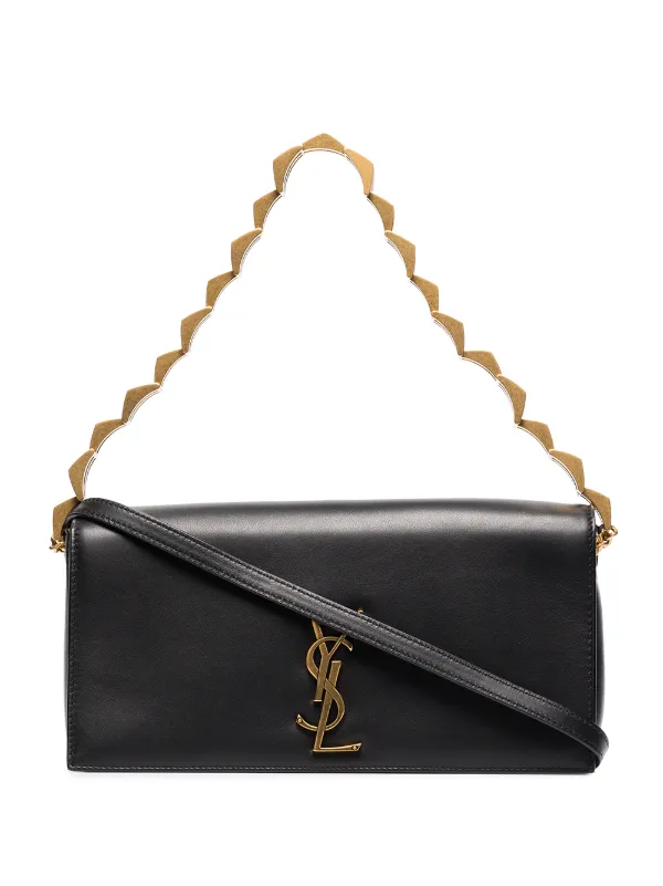 ysl leather shoulder bag