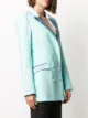 Hebe Studio contrast lapel blazer