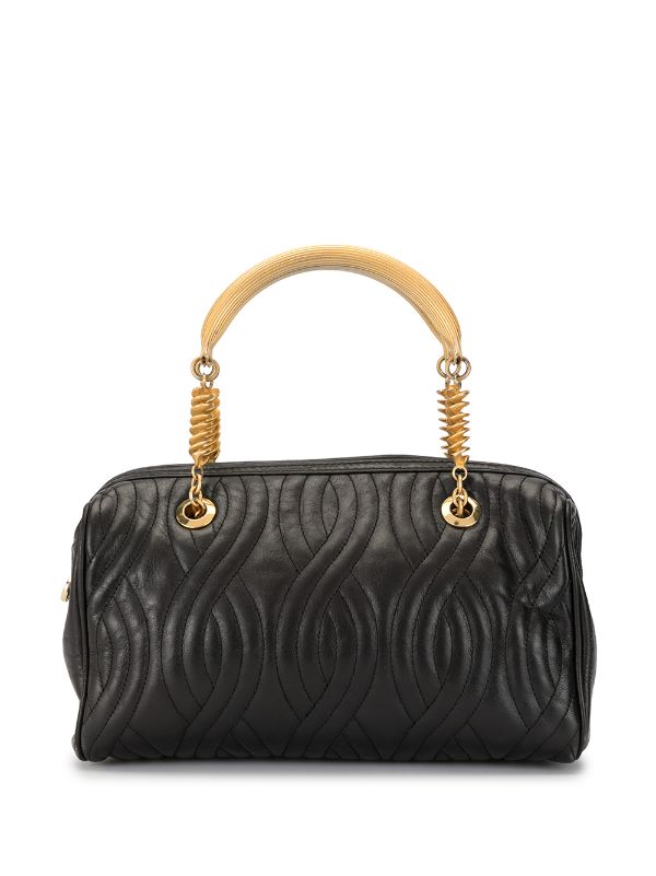 fendi black tote bag