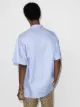 Gucci logo script oversize bowling shirt