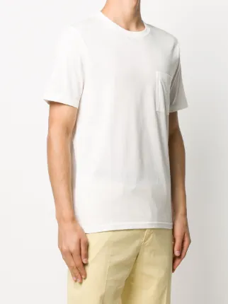 patch-pocket slim-fit T-shirt展示图