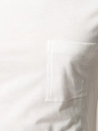 patch-pocket slim-fit T-shirt展示图