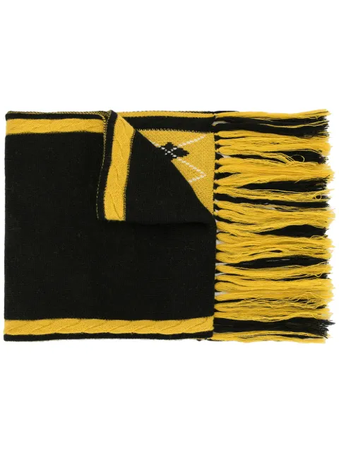 logo oversized scarf