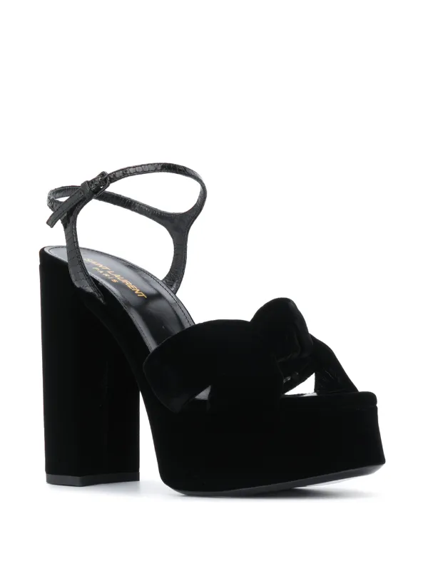 ysl heels platform
