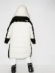 The North Face Black Series two-tone hooded padded coat