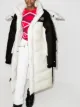 Image 2 of The North Face Black Series two-tone hooded padded coat