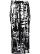 الصورة 1 من Balmain تنورة ضيقة بطبعة كاملة