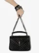 Saint Laurent College medium leather shoulder bag