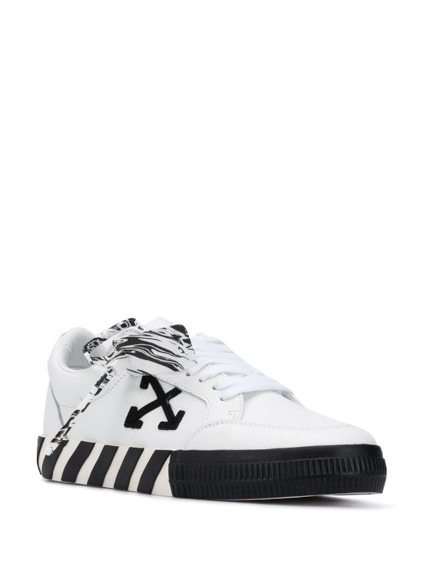 Off-White vulcanized lace-up sneakers 