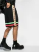 Gucci Web-stripe GG track shorts