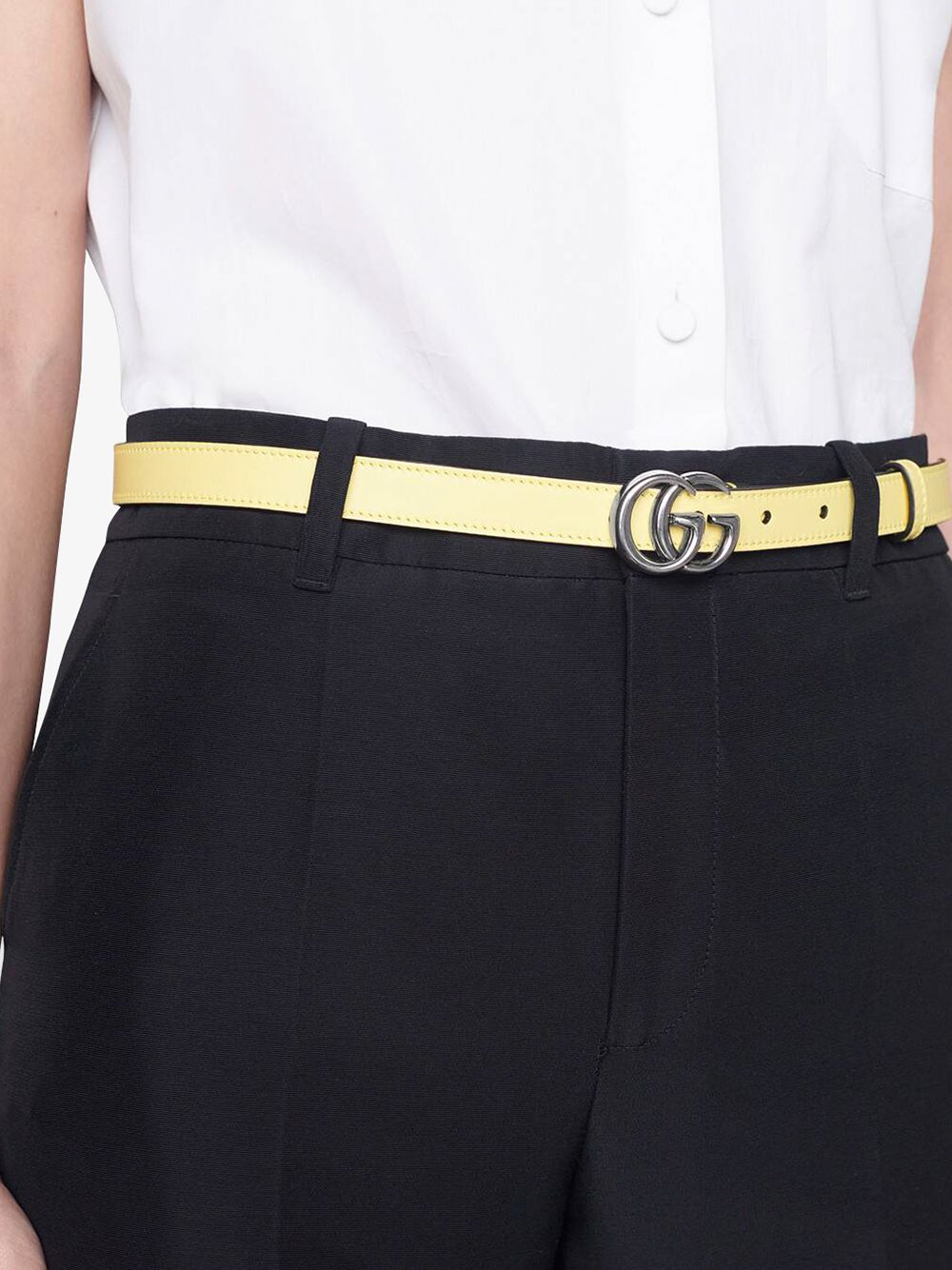 Shop Gucci Double G buckle belt with Express Delivery - FARFETCH