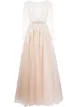 Image 1 of Loulou sheer-sleeved bridal gown