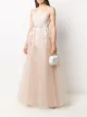 Image 2 of Loulou sheer-sleeved bridal gown