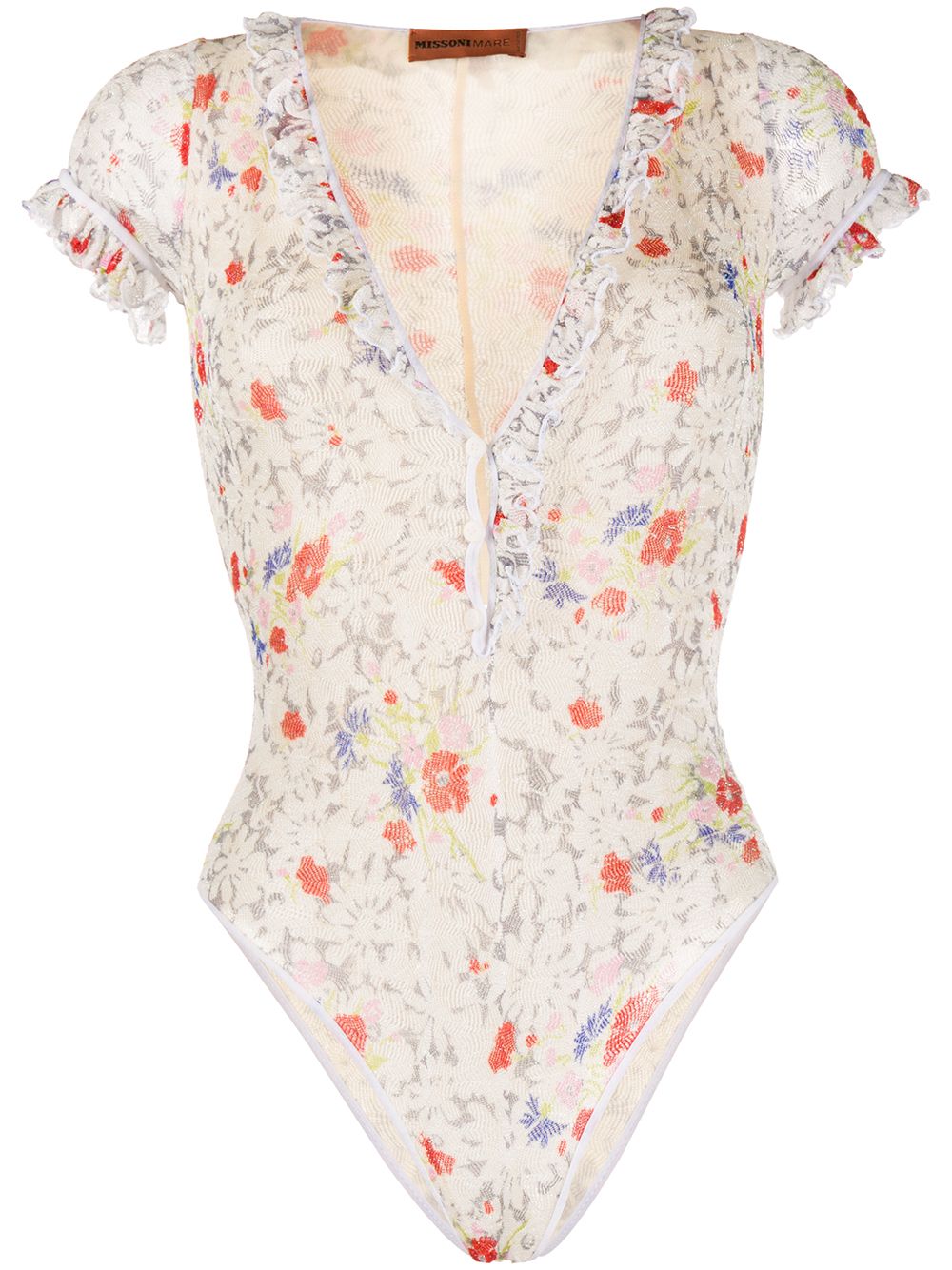 фото Missoni mare floral lace swimsuit