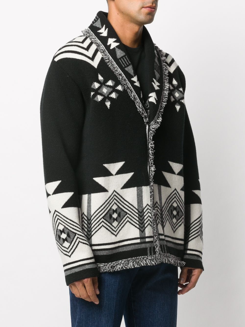 фото Alanui in the dark wool cardigan