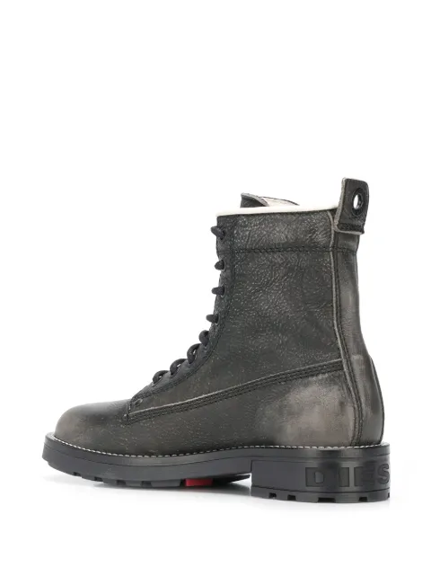 diesel lace up boots