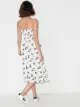 Reformation Sable smocked midi dress