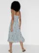 Reformation Bran flared midi dress