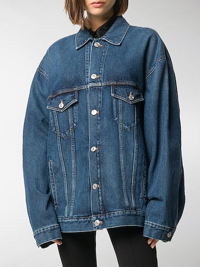 Balenciaga oversized embossed logo 