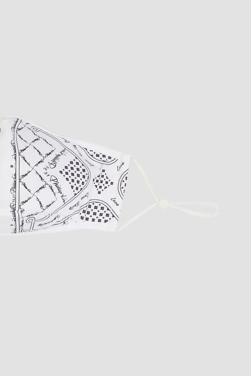 The Protector Mask-white #0 The Protector Mask, WHITE Natural (Veg)->Cotton Live Free The Protector Mask from 3.1 Phillip Lim. - 2