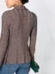 Missoni wave pattern blazer