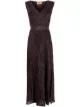Image 1 of Missoni pleated wrap dress
