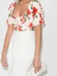 Image 2 of Reformation Delevan floral-print blouse