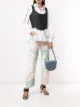 Image 2 of Eckhaus Latta abstract-print wide-leg jeans