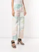 Eckhaus Latta abstract-print wide-leg jeans