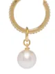 Miu Miu Miu Pearl pendant earrings