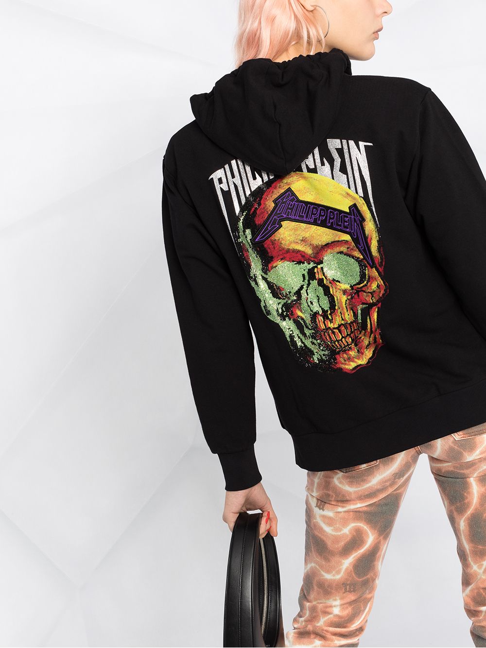 фото Philipp plein худи с декором skull