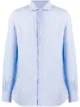 Image 1 of Mazzarelli French collar linen shirt