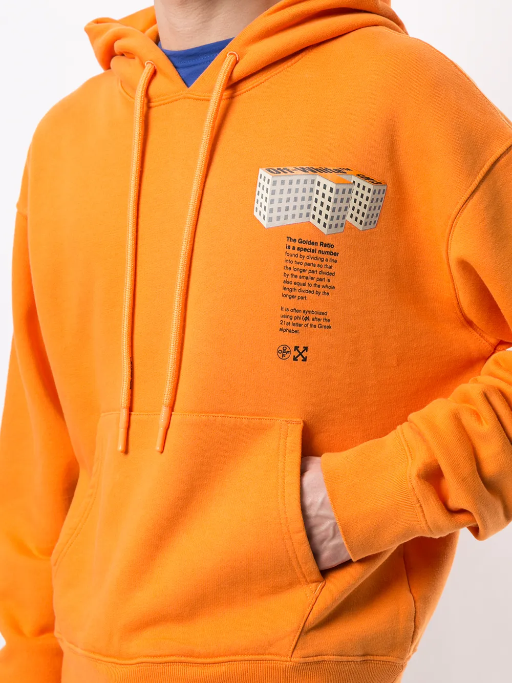 Off-White Golden Ratio Print Hoodie - Farfetch