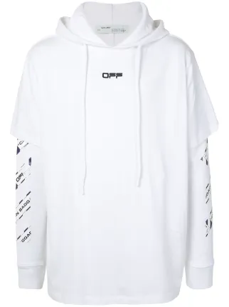Off white airport hoodie sales
