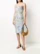 Image 2 of Versace Jeans Couture printed denim dress