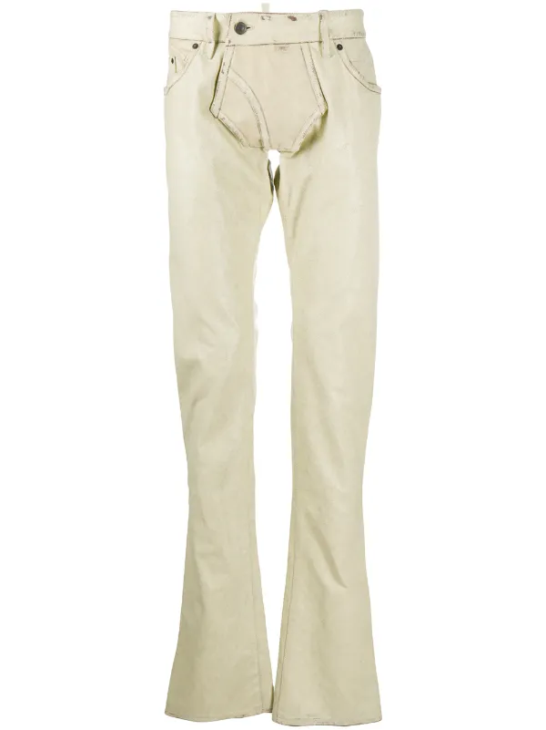 dsquared2 straight leg jeans