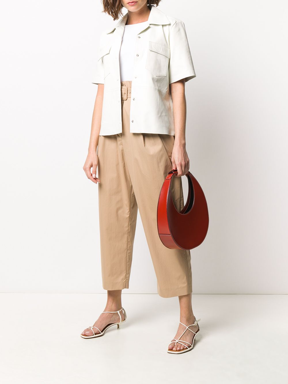 Image 2 of ZIMMERMANN belted waist trousers