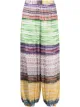 Image 1 of Missoni Mare embroidered beach trousers
