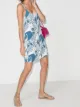 Image 2 of Reformation Puglia flamingo-print mini dress