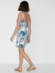 Reformation Puglia flamingo-print mini dress